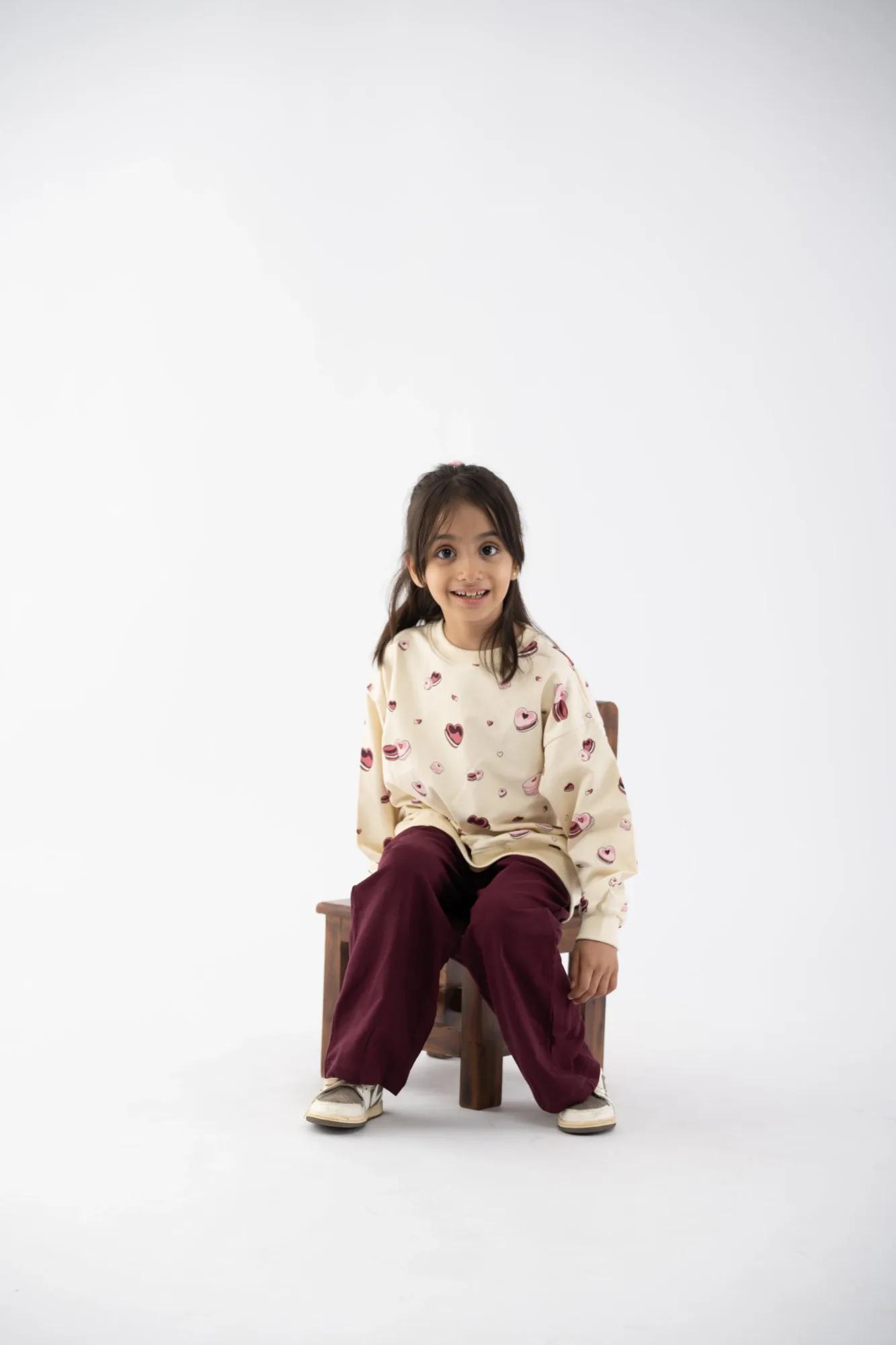 Girls Macaron Co-Ord Set, view 3 of 5