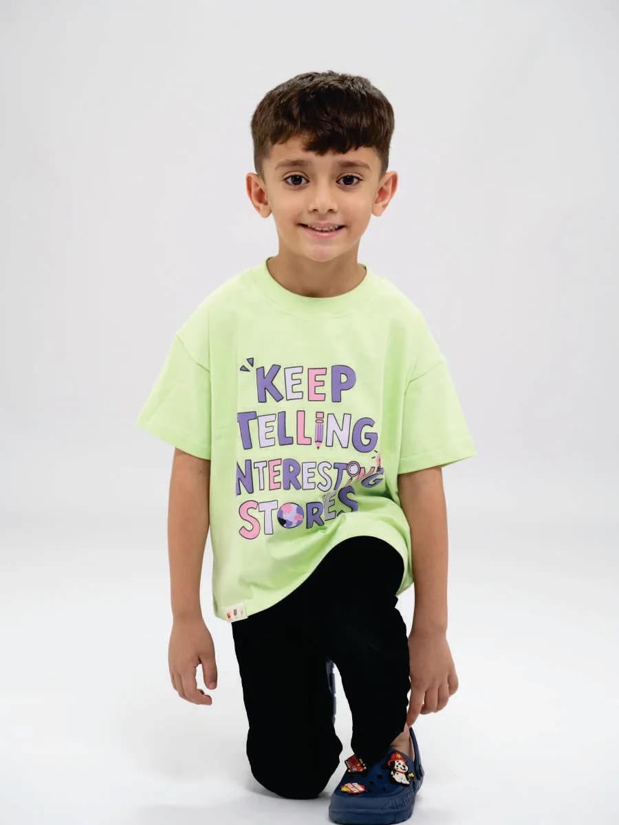 Keep Telling Interesting Stories Unisex T-Shirt, view 3 of 5