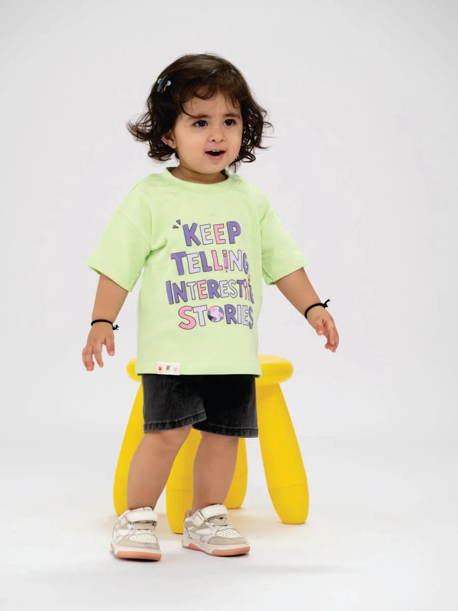 Keep Telling Interesting Stories Unisex T-Shirt, view 4 of 5