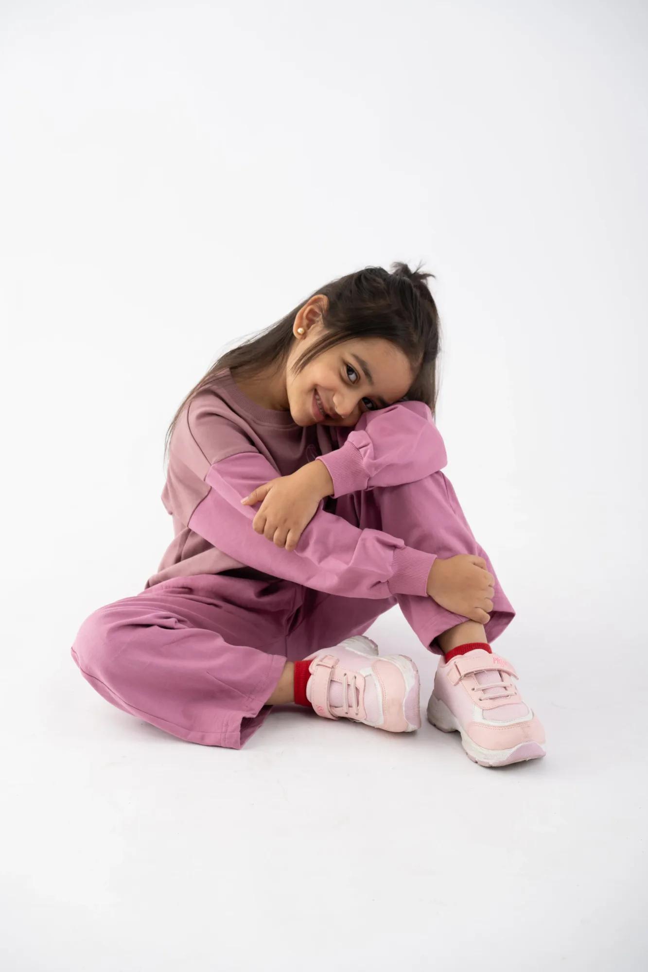 Girls Plum Co-Ord Set, view 5 of 5