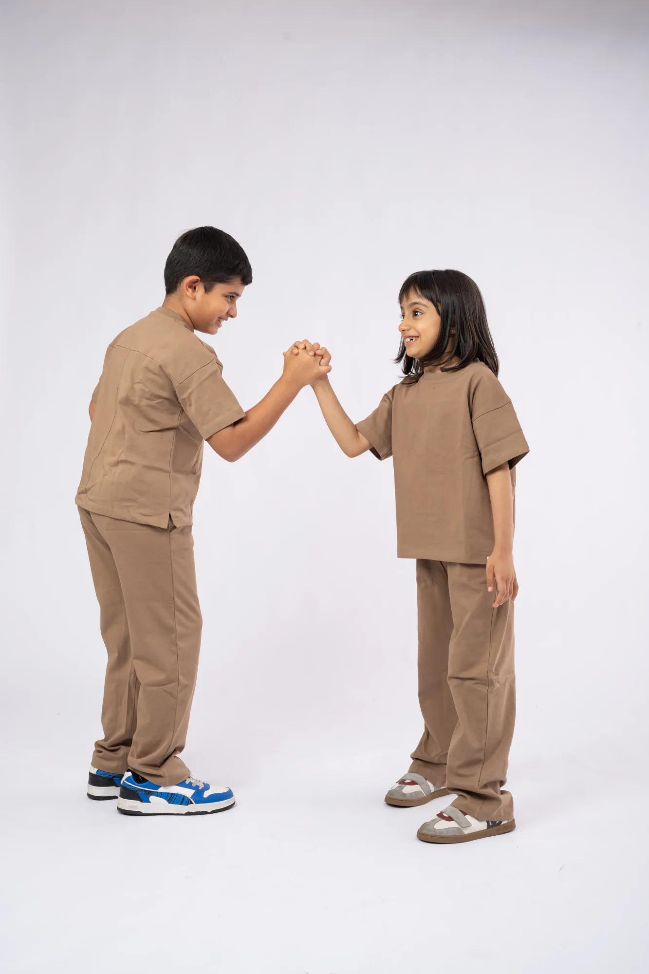 Unisex Brown Co-Ord Set, view 2 of 6