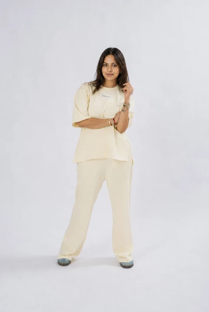 Butter Cream Co-ord Set