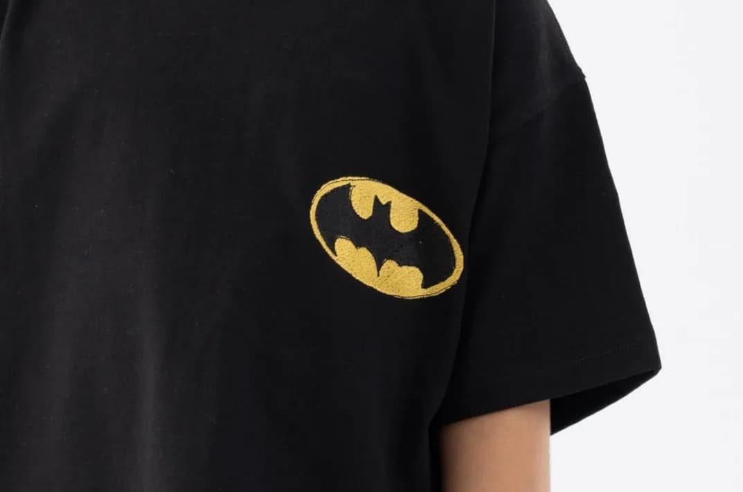 Batman Embroidered Black Tee, view 2 of 4