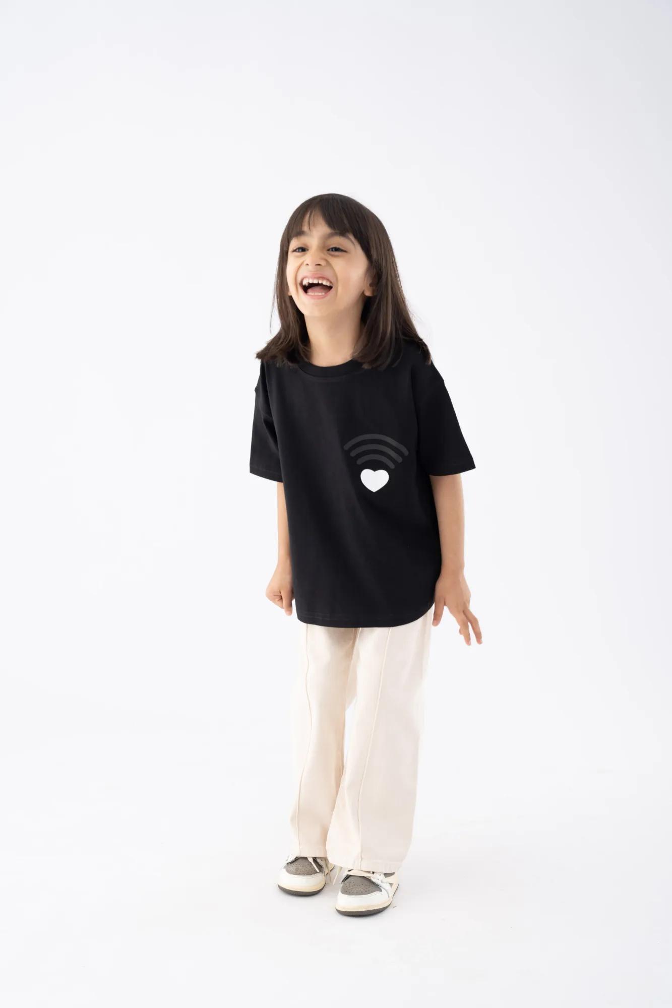 Heart-Fi Black Tee, view 4 of 4