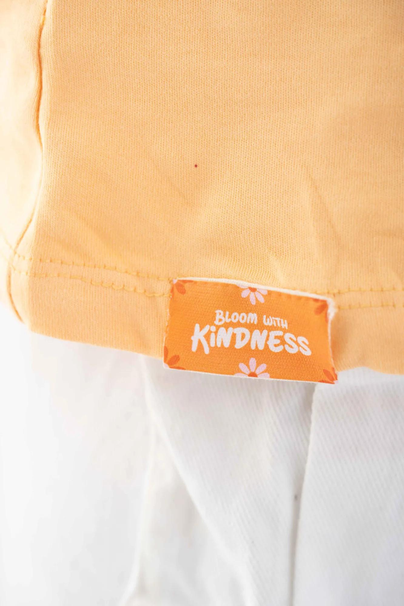 Flower Puff Peach Tee, view 3 of 4