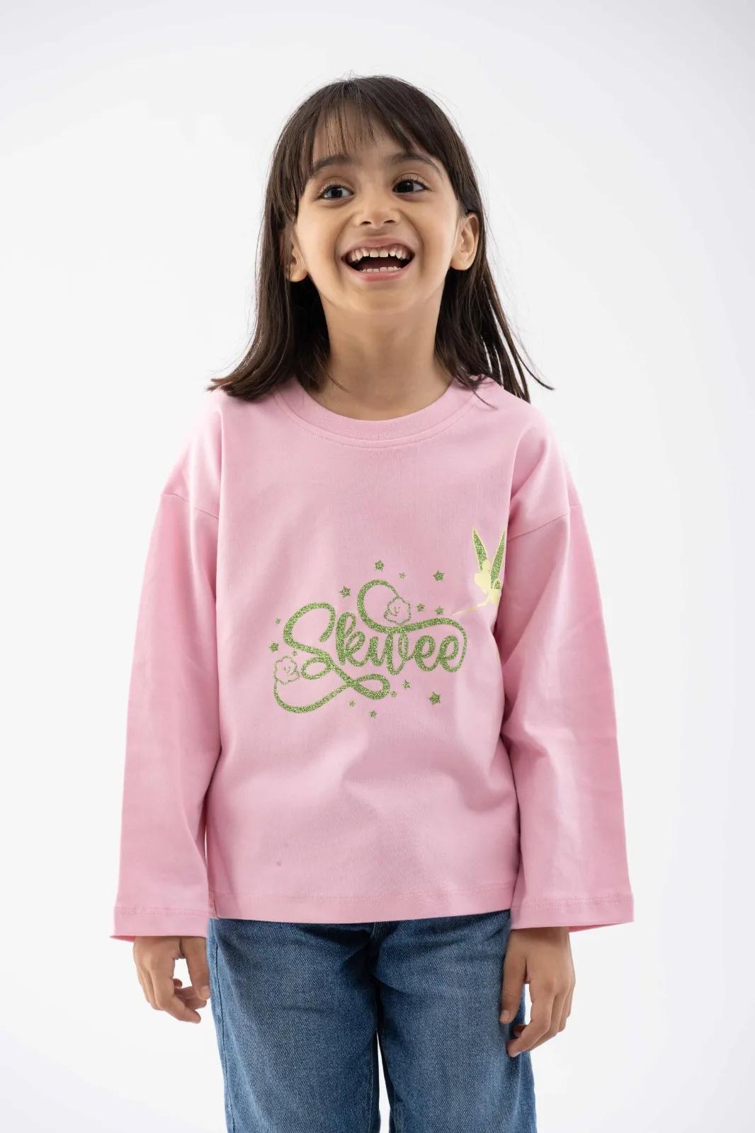 Fairy Wand Pastel Pink Tee, view 5 of 5